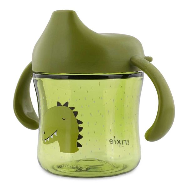 Tasse d'apprentissage avec poignées en silicone - Mr. Dino