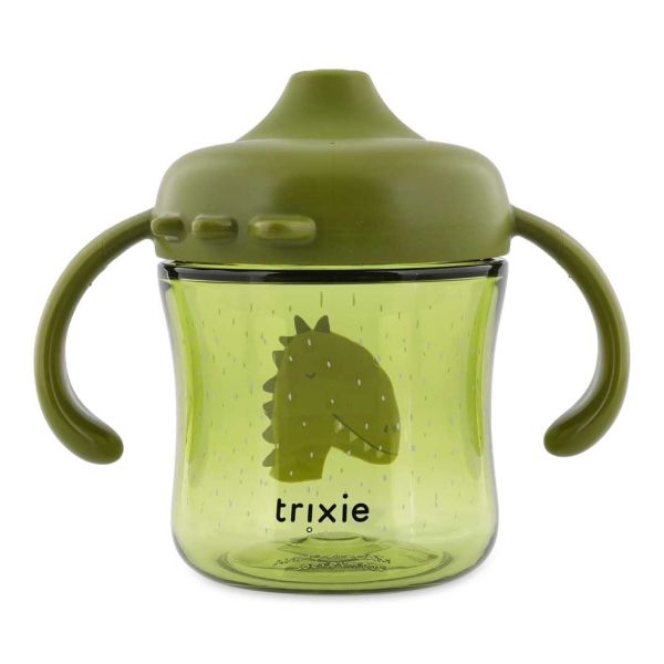 Tasse d'apprentissage avec poignées en silicone - Mr. Dino