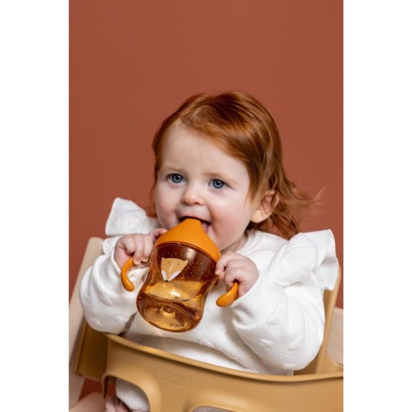 Tasse d'apprentissage avec poignées en silicone - Mr. Fox