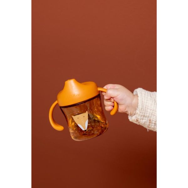 Tasse d'apprentissage avec poignées en silicone - Mr. Fox
