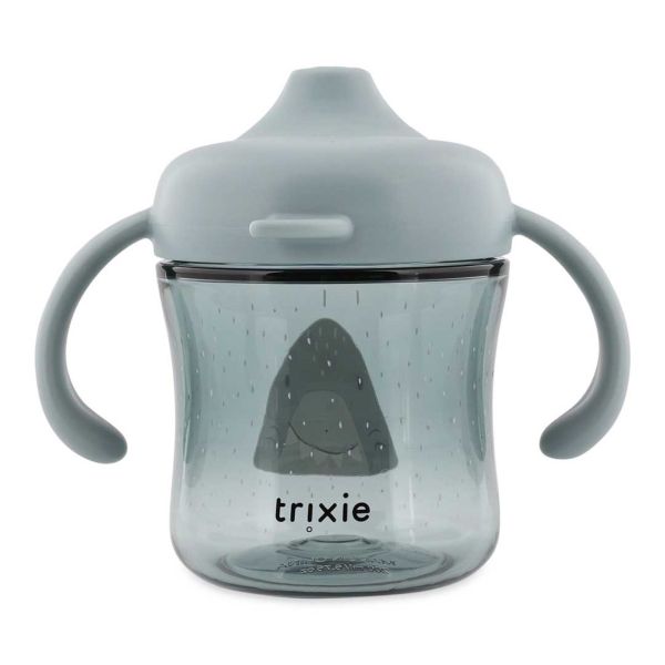 Tasse d'apprentissage avec poignées en silicone - Mr. Shark