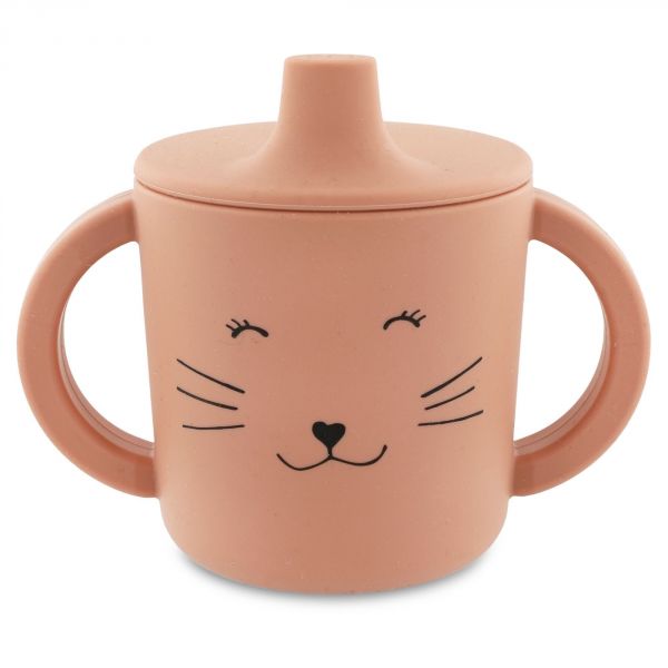 Tasse d'apprentissage en silicone Mrs. Cat