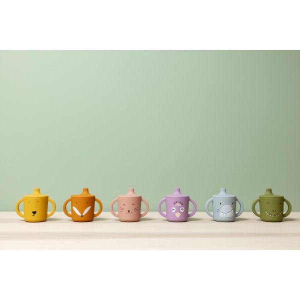 Tasse d'apprentissage en silicone - Mrs. Peacock