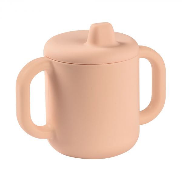 Tasse d'apprentissage silicone pink