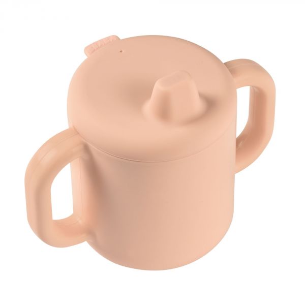 Tasse d'apprentissage silicone pink