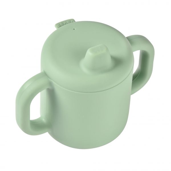 Tasse d'apprentissage silicone Sage Green