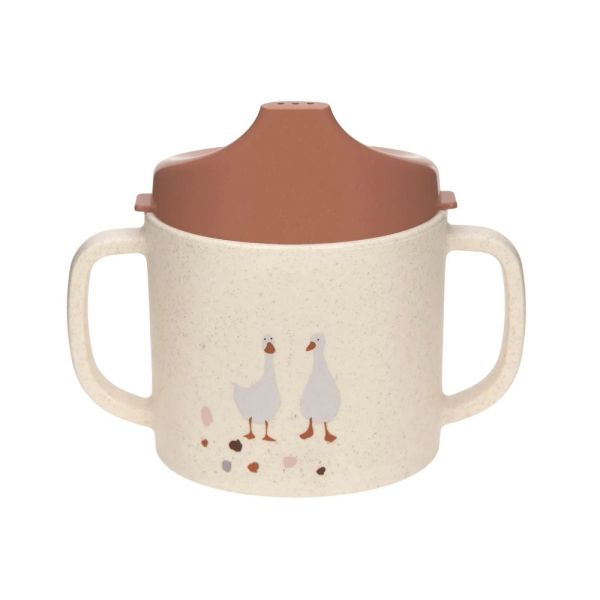 Tasse d´apprentissage Tiny Farmer Beige