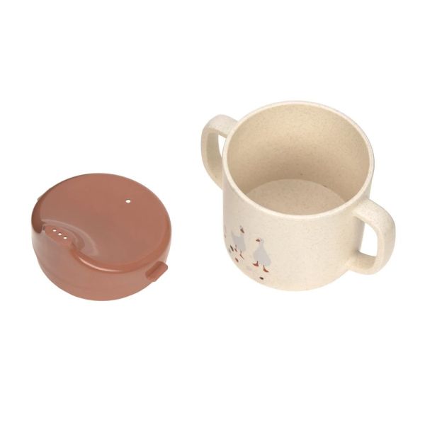Tasse d´apprentissage Tiny Farmer Beige