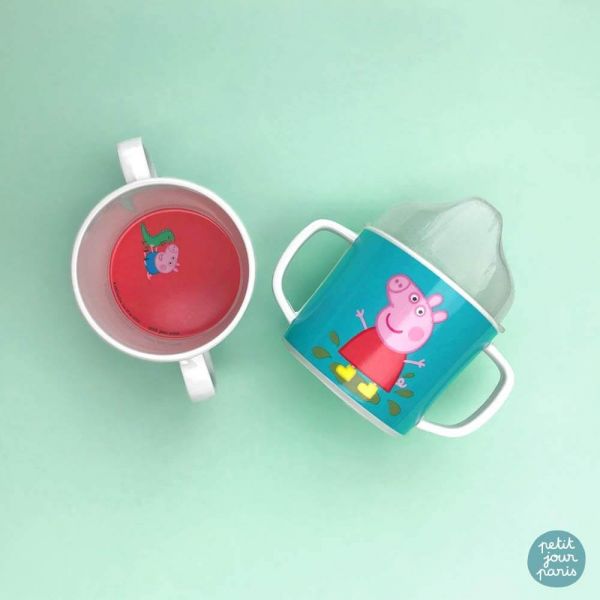 Tasse d'apprentissage bébé Peppa Pig