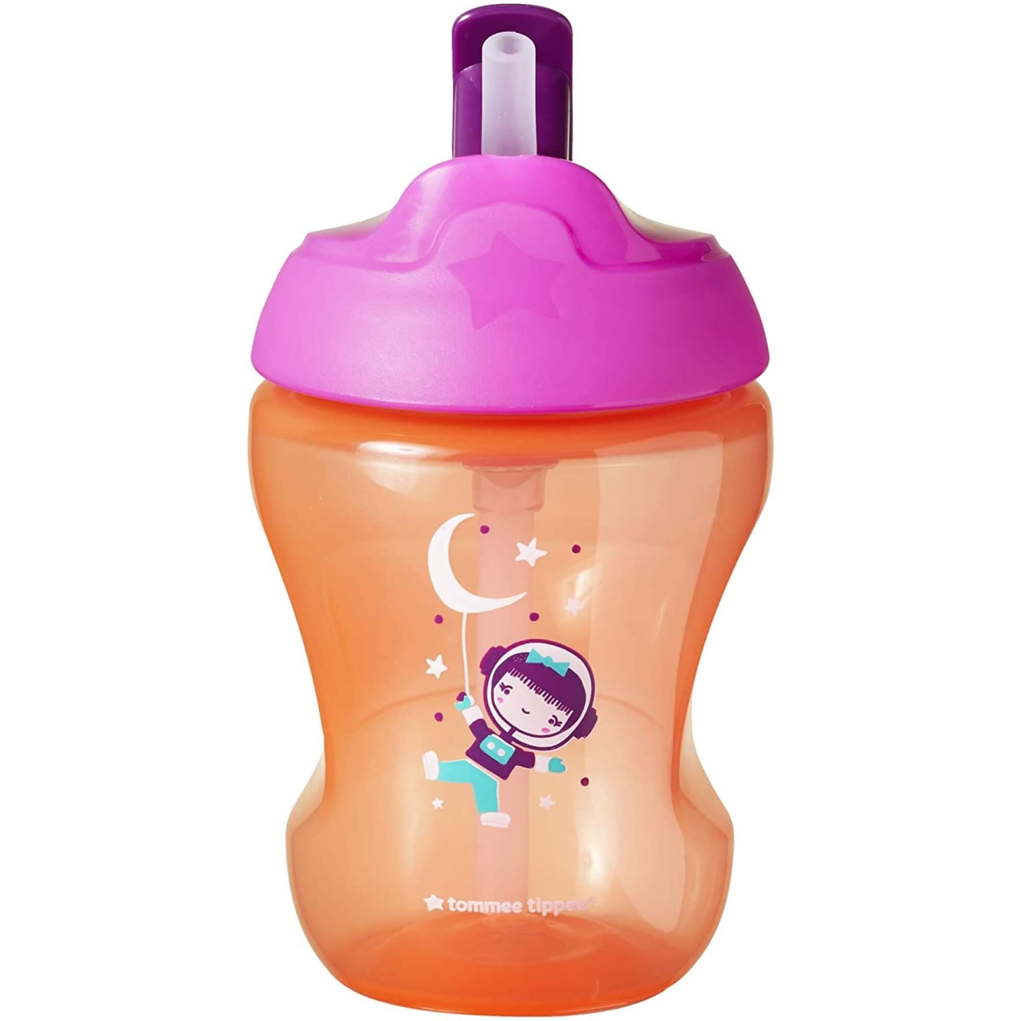 Tommee Tippee Tasse Easy Drink A Paille 7 Mois Fille Made In Bebe