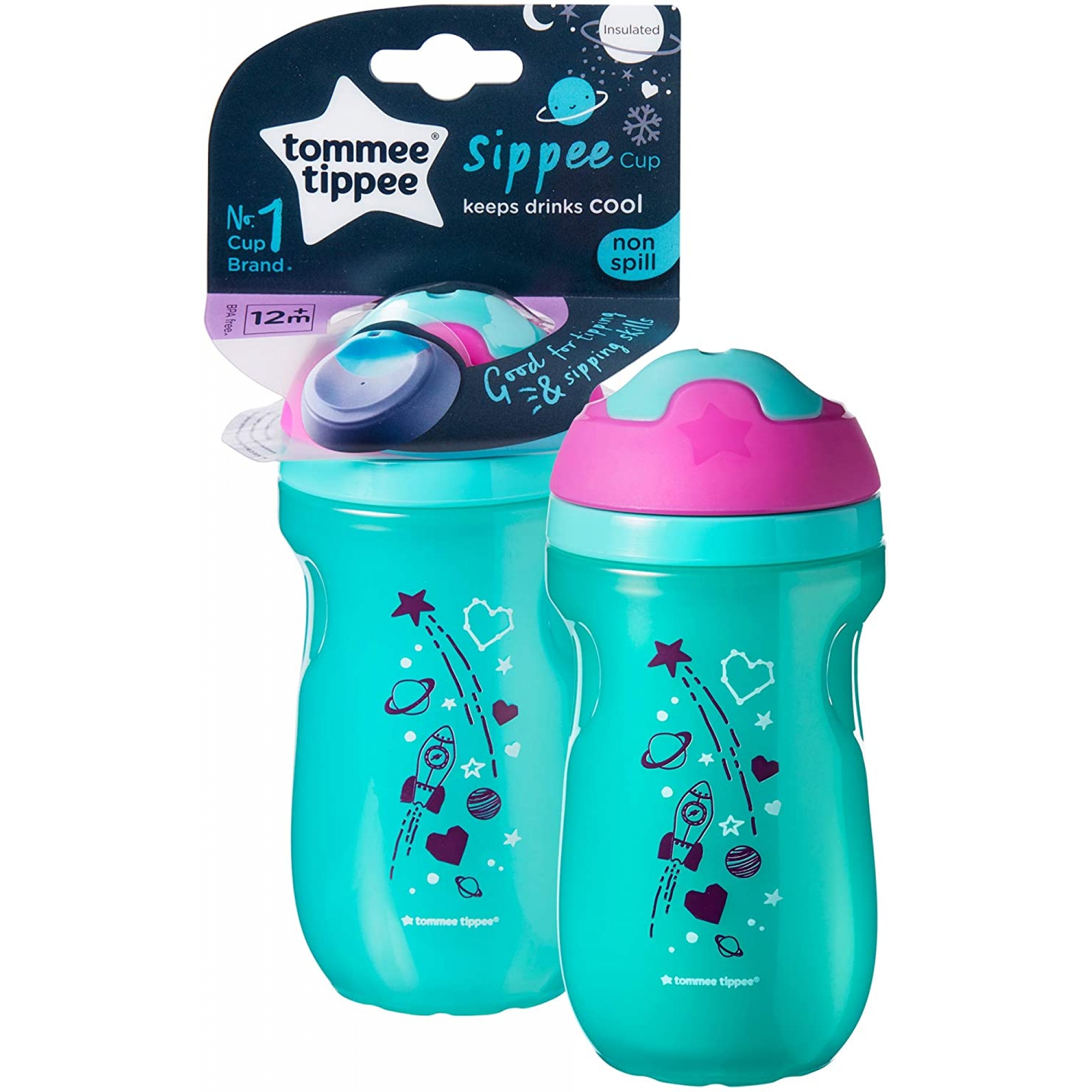 Tommee Tippee Tasse Isotherme A Bec Fille 12m Made In Bebe Tommee Tippee Tasse Isotherme A Bec Fille 12m Made In Bebe