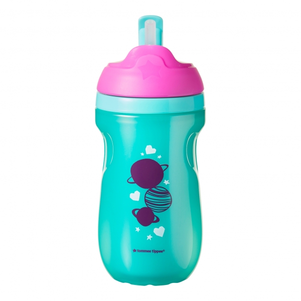 Tommee Tippee Tasse Isotherme A Paille Fille 12m Made In Bebe