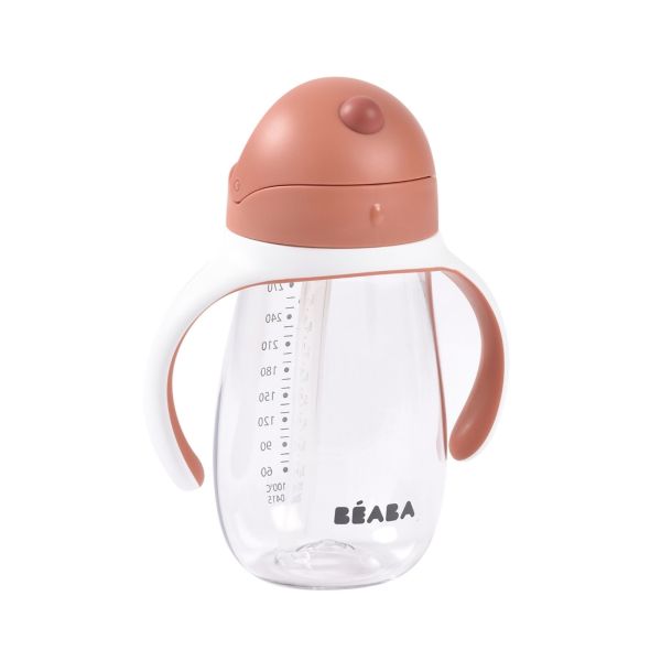 Tasse à paille bébé 300 ml Terracotta