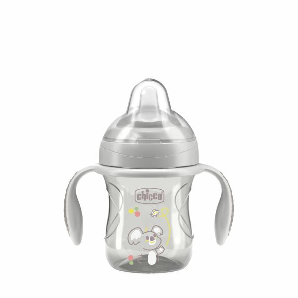 Tasse Transition bec souple silicone 4m + Gris