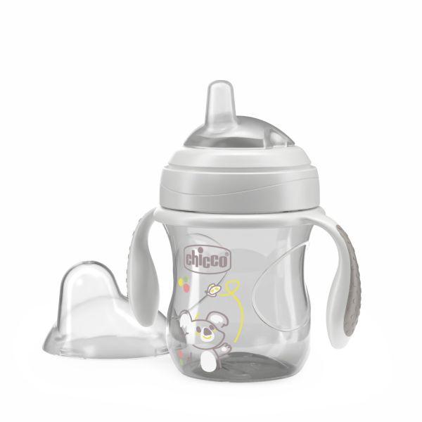 Tasse Transition bec souple silicone 4m + Gris