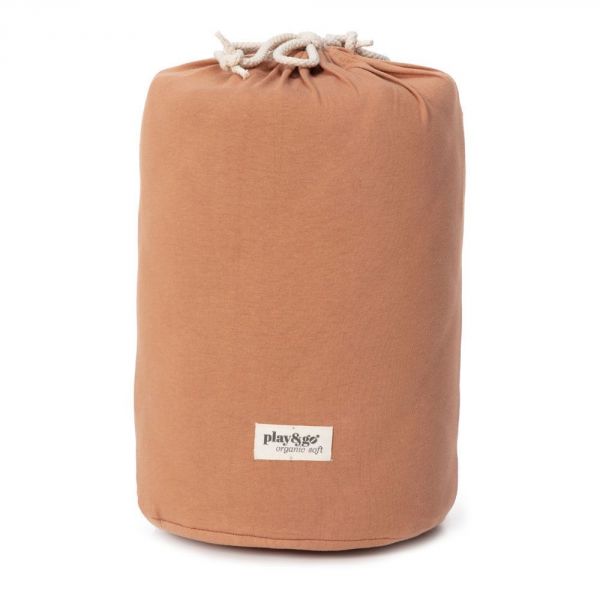 Sac à jouets / tapis d'éveil 2 en 1 en coton Bio Tawny Brown