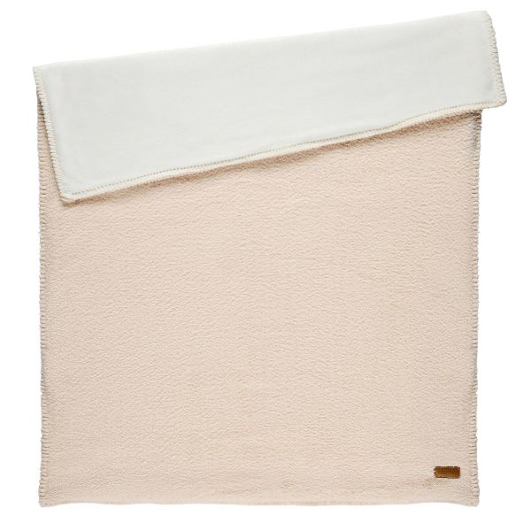 Couverture supersoft 75x100cm Teddy bouclette ecru