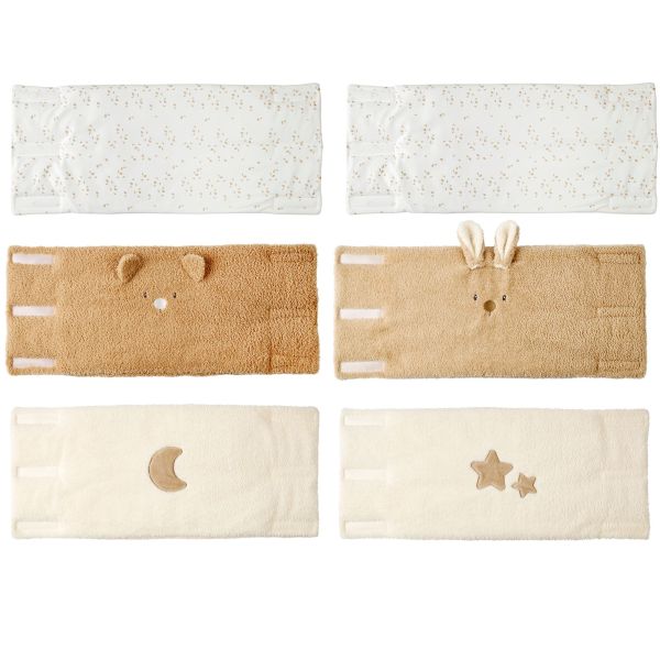 Protège barreaux set de 6 pièces Teddy bouclette