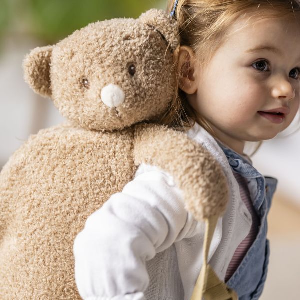 Sac à dos peluche ours Caramel