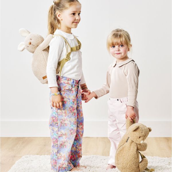 Sac à dos peluche ours Caramel