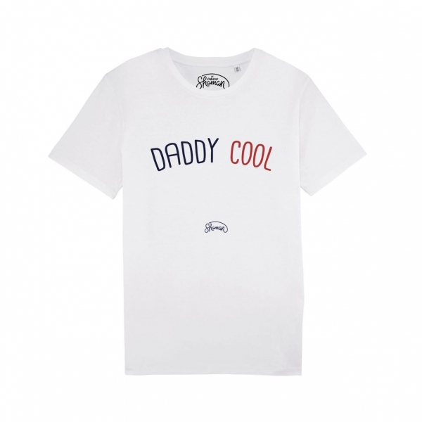 T-shirt Daddy Cool - Taille L - Blanc