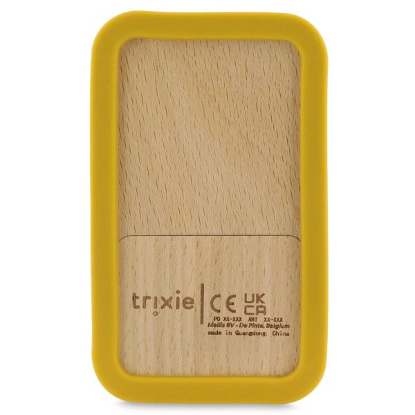 Téléphone bébé en silicone et bois - Mr. Lion