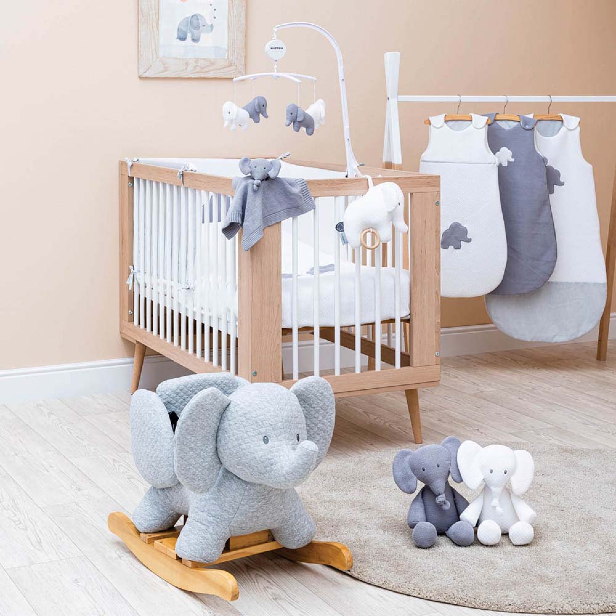 Nattou Mobile Musical Tembo Elephants Made In Bebe Nattou Mobile Musical Tembo Elephants Made In Bebe