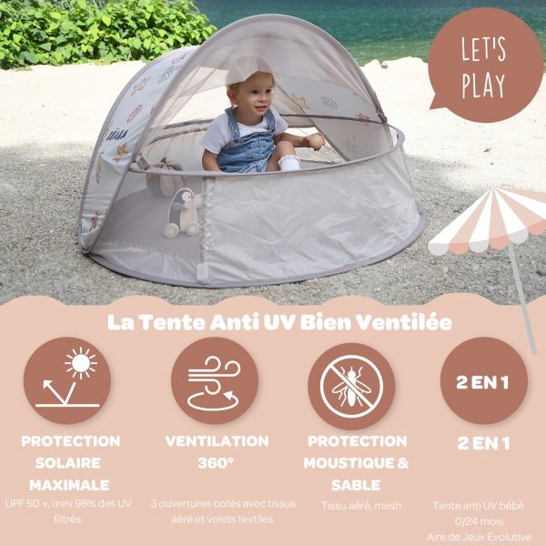 Tente anti-UV bébé Breezynest