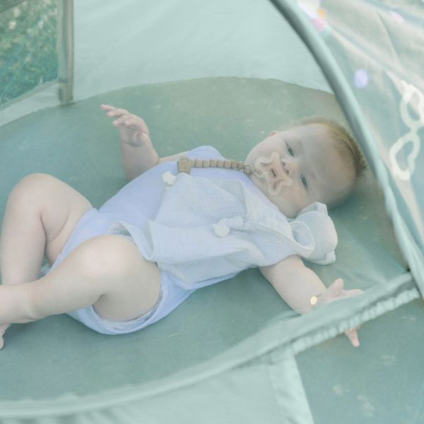 Tente anti UV bébé Breezynest 0-24 mois Lichen