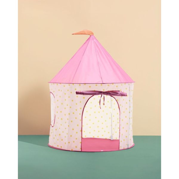 Tente de jeu - Rose à pois