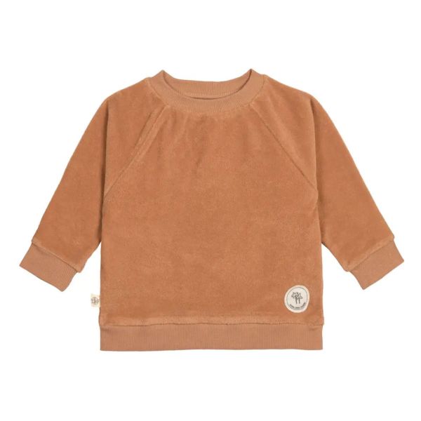 Pull terry caramel - 7/12 mois