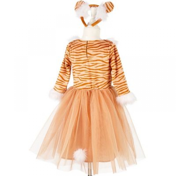 Déguisement Thara Tigre fille + serre-tête 3-4 ans