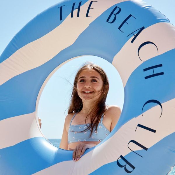 Bouée gonflable The beach club Ø 120 cm