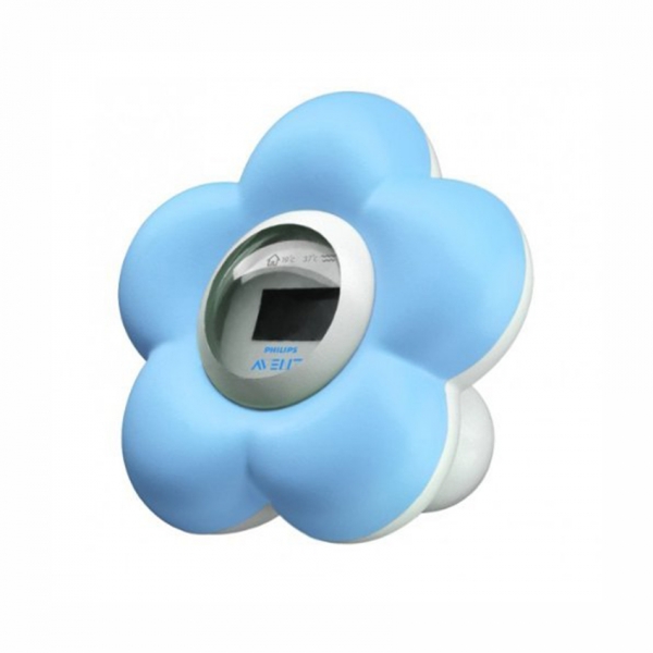 Thermomètre numérique Bleu