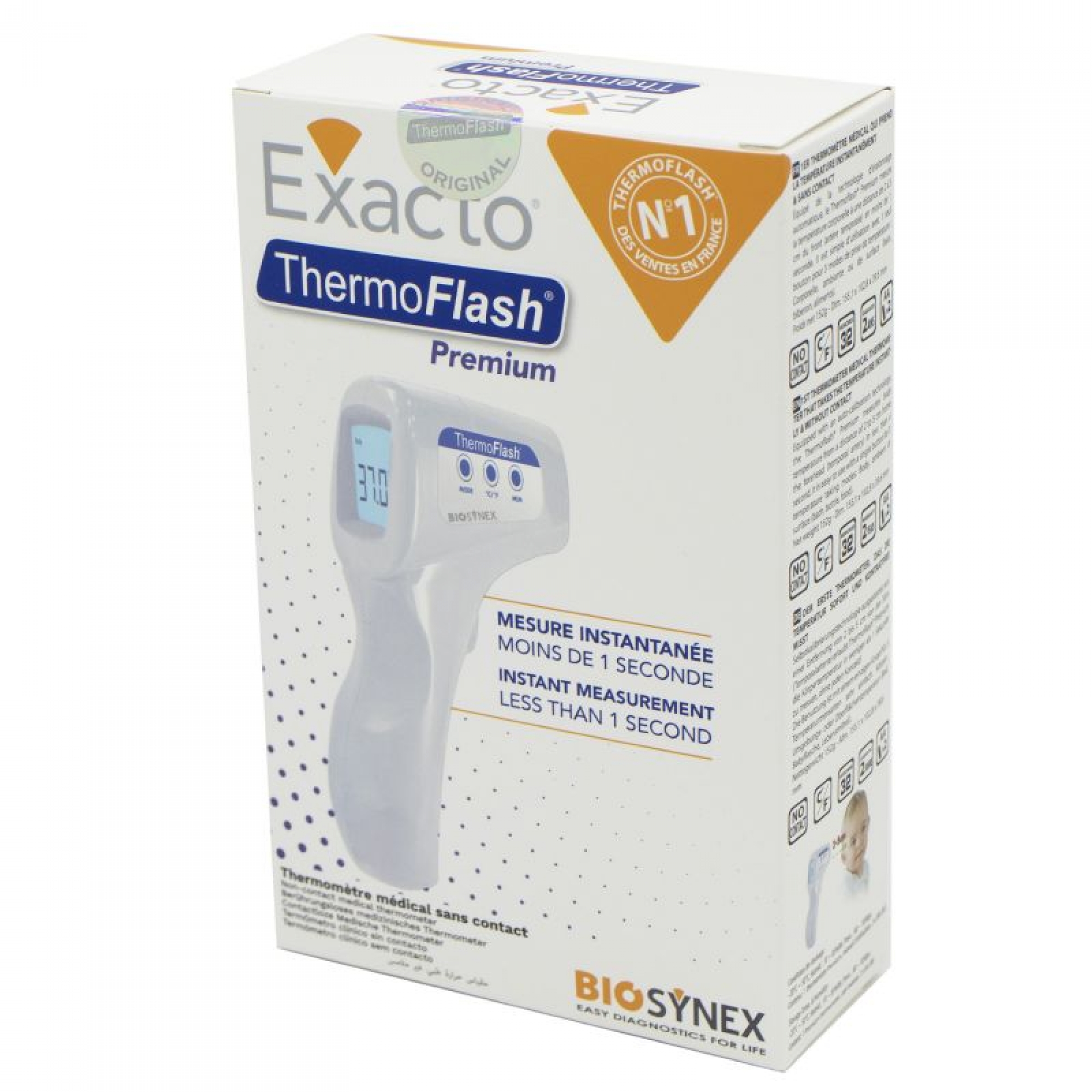 Thermomètre Frontal Sans Contact 0 Mois+ Bébé Confort - CasaKids