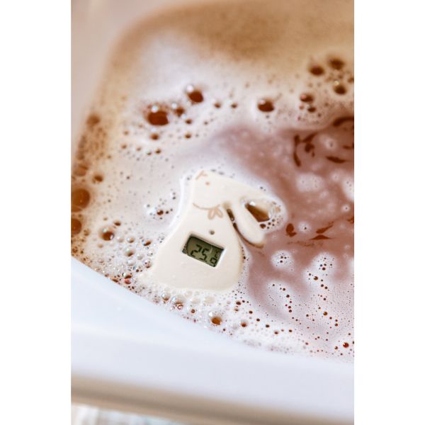 Thermomètre de bain digital lapin Wonderland coloris aléatoire