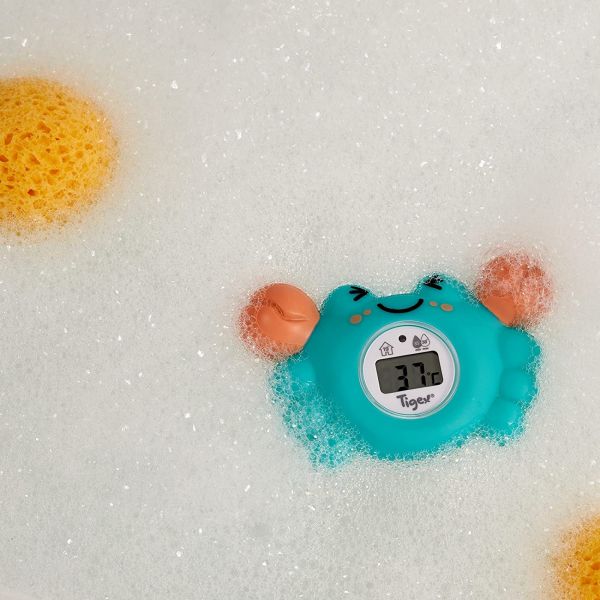 Thermomètre de bain digital crabe