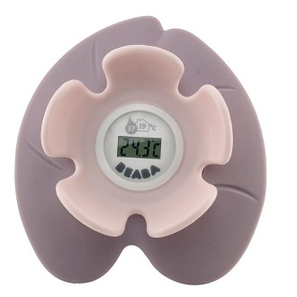 Thermomètre de bain Nenuphar Rose