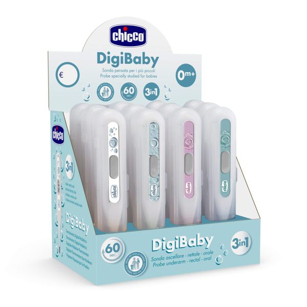 Thermomètre Digital Pédiatrique 3 en 1 Digi Baby