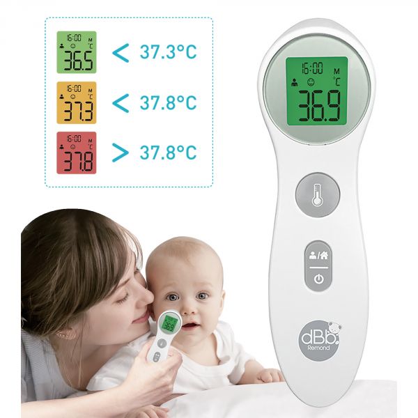 Thermomètre infrarouge frontal et sans contact