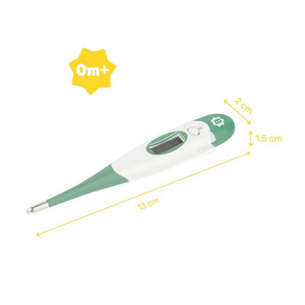 Thermomètre embout souple vert