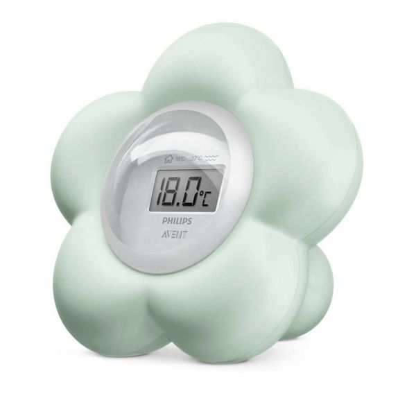 Thermomètre numérique fleur