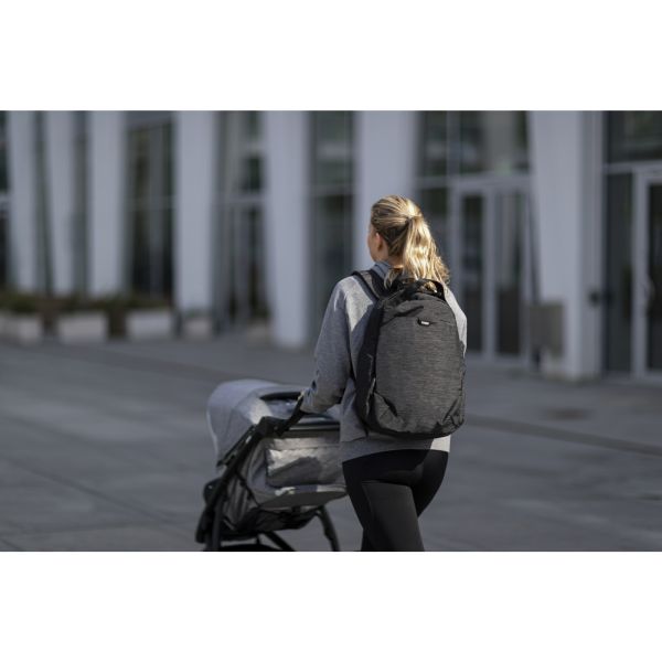 Sac à dos à langer noir