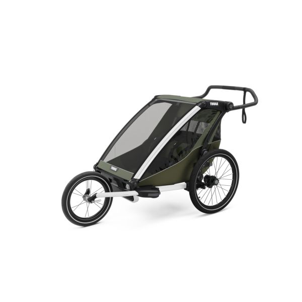 Remorque pour vélo Chariot Lite 2 places Vintage green