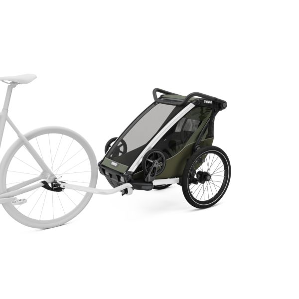 Remorque pour vélo Chariot Lite 1 place Vintage green