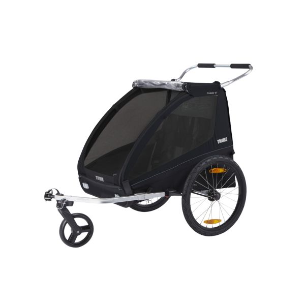 Remorque à vélo pour enfant Coaster XT Black