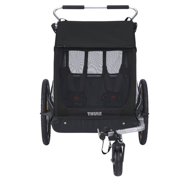 Remorque à vélo pour enfant Coaster XT Black