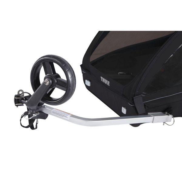 Remorque à vélo pour enfant Coaster XT Black