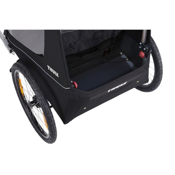 Remorque à vélo pour enfant Coaster XT Black