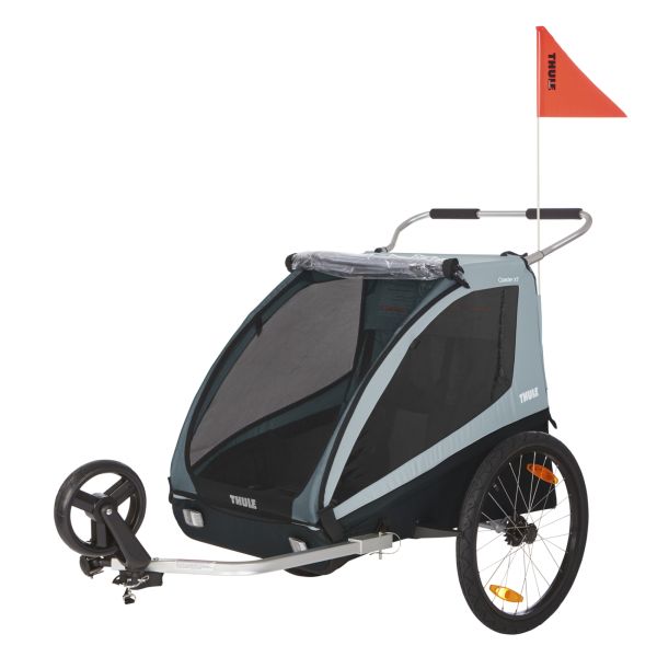 Remorque à vélo pour enfant Coaster XT Soft blue